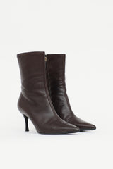 Gucci Leather Ankle Boot
