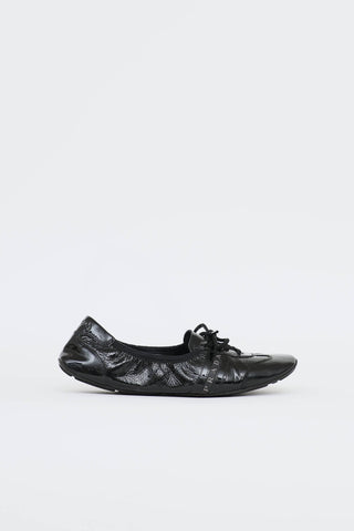 Prada Sport Patent Ballet Sneaker
