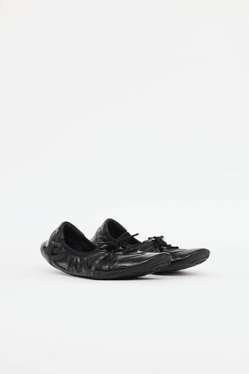 Prada Sport Patent Ballet Sneaker
