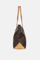 Louis Vuitton 2001 Monogram Cabas Mezzo Tote Bag