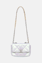 Chanel 2024 Iridescent Quilt Flap Bag
