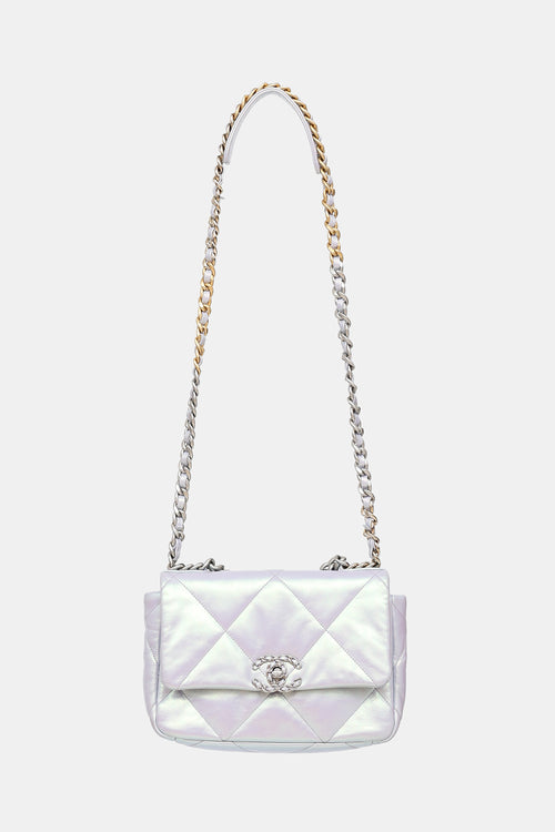 Chanel 2024 Iridescent Quilt Flap Bag