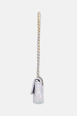 Chanel 2021 Iridescent Quilt Flap Bag