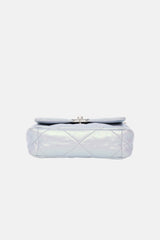 Chanel 2023 Iridescent Quilt Flap Bag