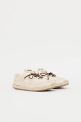 Miu Miu Ecru Gymnasium Sneaker