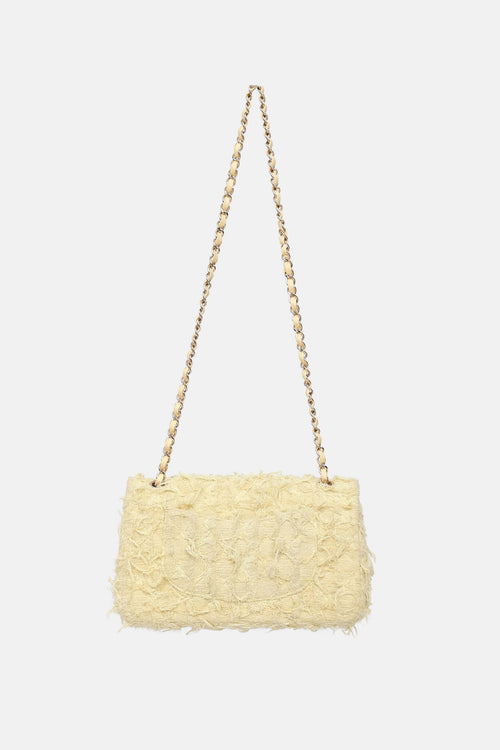 Chanel 2021 Medium Tweed Matelassé Shoulder Bag