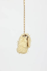 Chanel 2021 Medium Tweed Matelassé Shoulder Bag