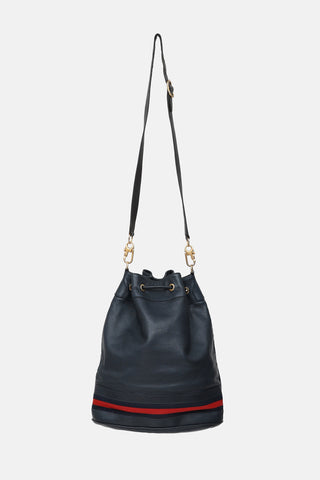 Gucci Webbed Bucket Bag