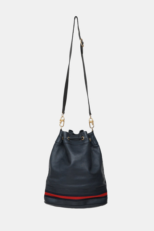 Gucci Webbed Bucket Bag