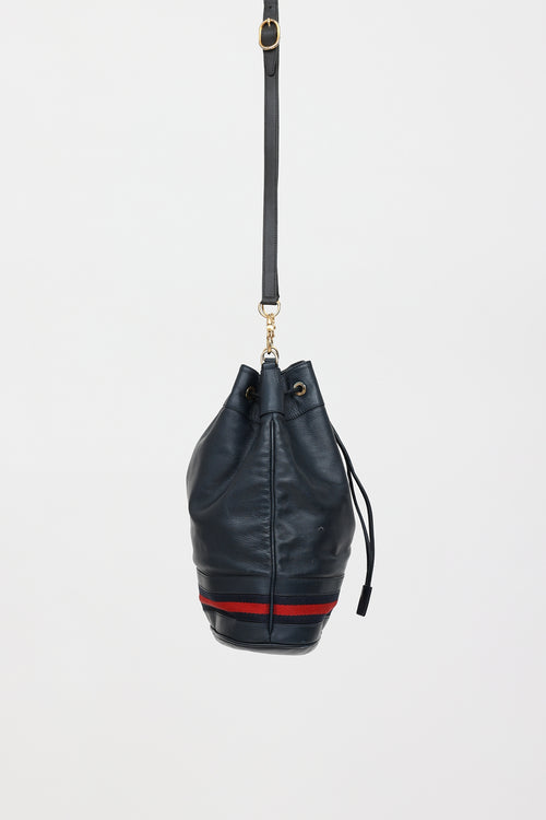 Gucci Webbed Bucket Bag