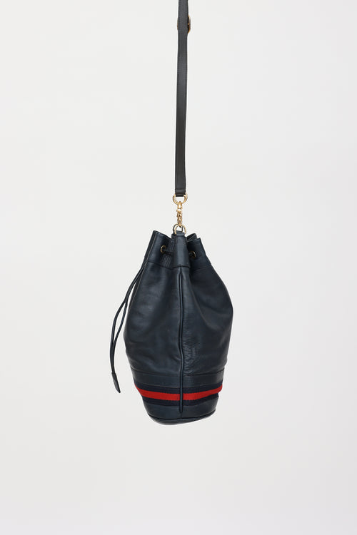 Gucci Webbed Bucket Bag