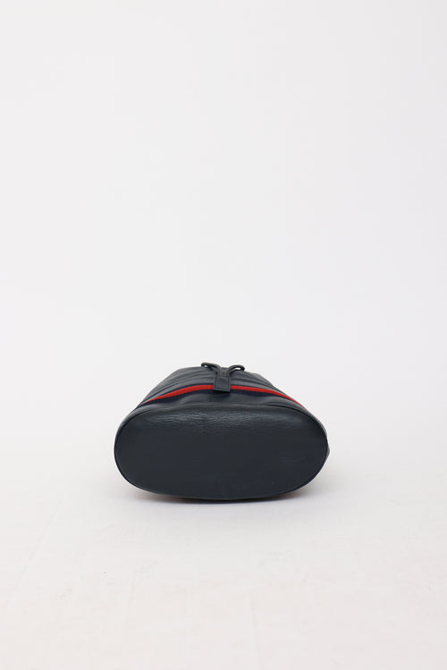 Gucci Webbed Bucket Bag