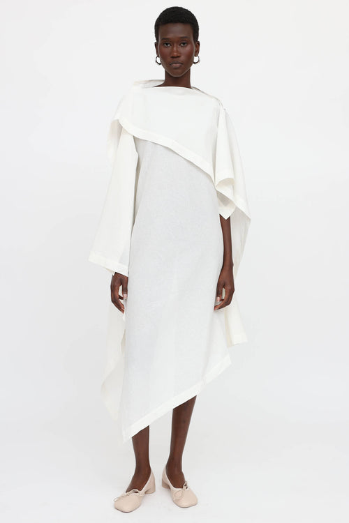 Issey Miyake Square Draped Dress