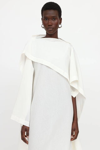Issey Miyake Square Draped Dress