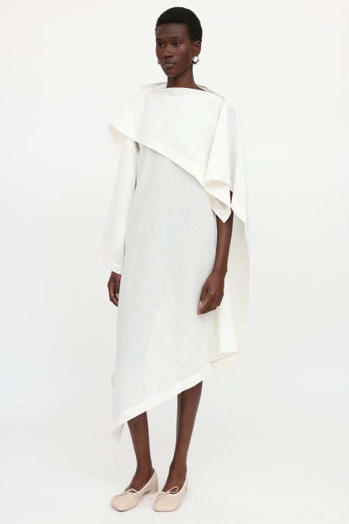 Issey Miyake Square Draped Dress