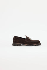 Gucci Suede Horsebit Loafer