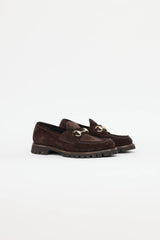 Gucci Suede Horsebit Loafer