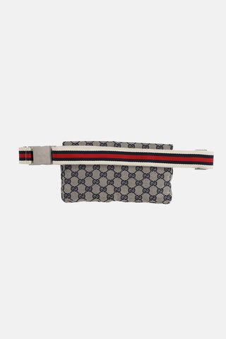 Gucci Canvas Monogram Belt Bag