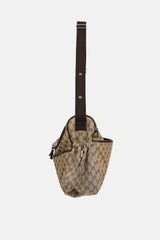 Gucci Monogram Diaper Bag