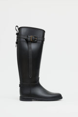 Burberry Rubber Buckle Boot