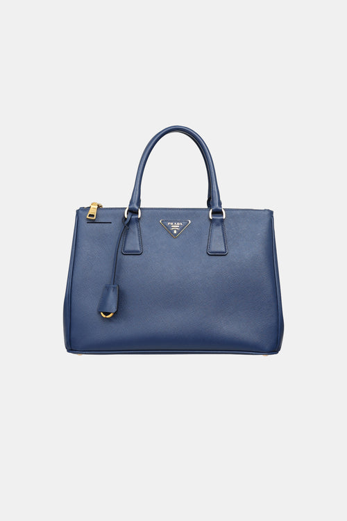 Prada Medium Saffiano Lux Double Zip Galleria Bag