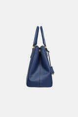 Prada Medium Saffiano Lux Double Zip Galleria Bag