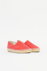 Chanel Leather CC Espadrille Flat