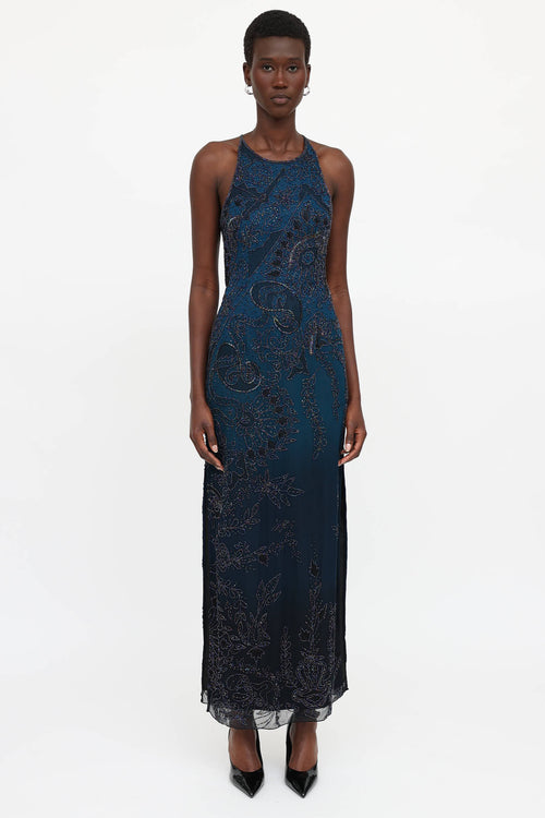 Mia Bella Beaded Gown