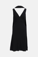 Celine Silk V-Neck Dress