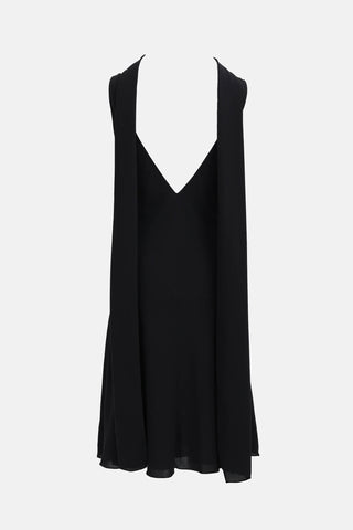 Celine Silk V-Neck Dress