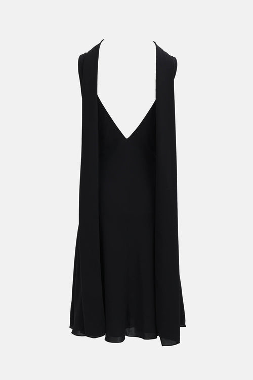 Celine Silk V-Neck Dress