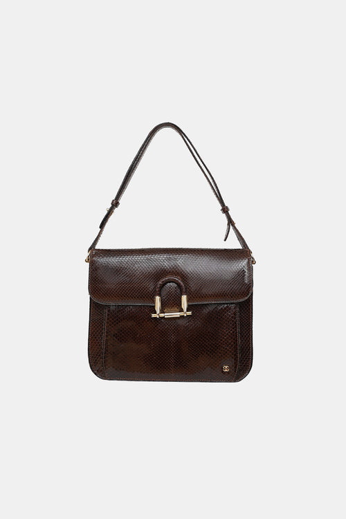 Gucci Embossed Shoulder Bag