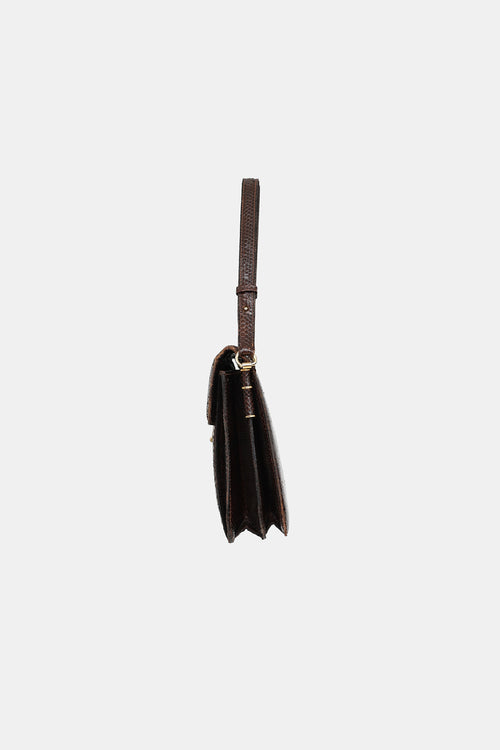 Gucci Embossed Shoulder Bag