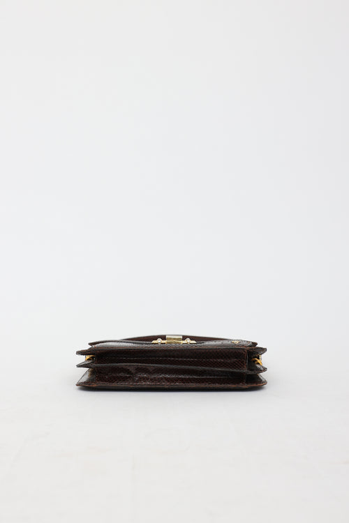 Gucci Embossed Shoulder Bag