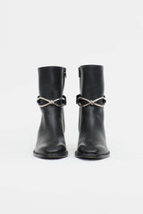 Balenciaga Leather Infinity Link Boot
