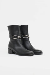 Balenciaga Leather Infinity Link Boot