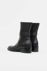 Balenciaga Leather Infinity Link Boot