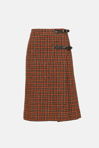 C. 1970s Plaid Skirt