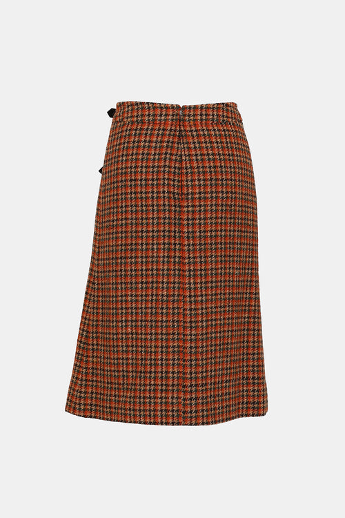 C. 1970s Plaid Skirt