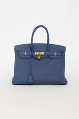 Hermès 2018 Brighton Clemence Birkin 35 Bag
