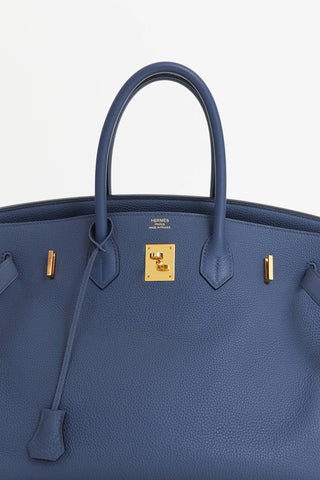 Hermès 2018 Brighton Clemence Birkin 35 Bag