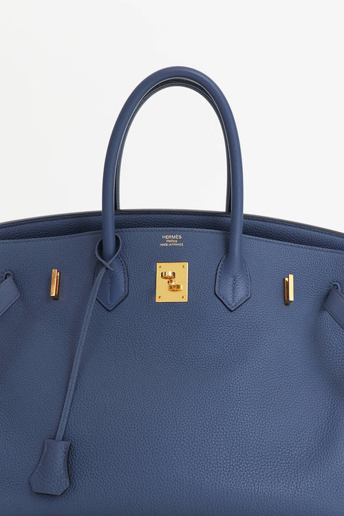 Hermès 2018 Brighton Clemence Birkin 35 Bag