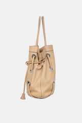 Marni Grommet Leather Bucket Bag