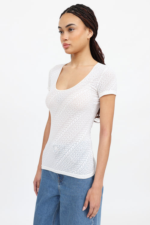 Dolce & Gabbana Monogram Top