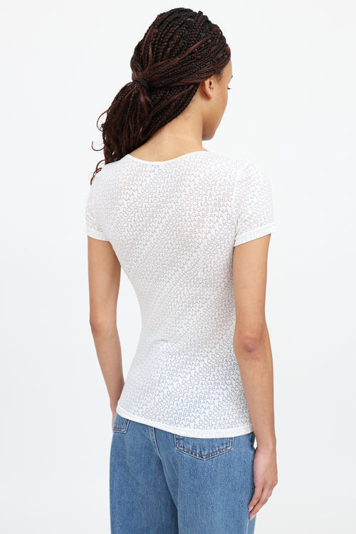Dolce & Gabbana Monogram Top