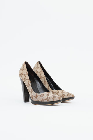 Gucci Monogram Pump