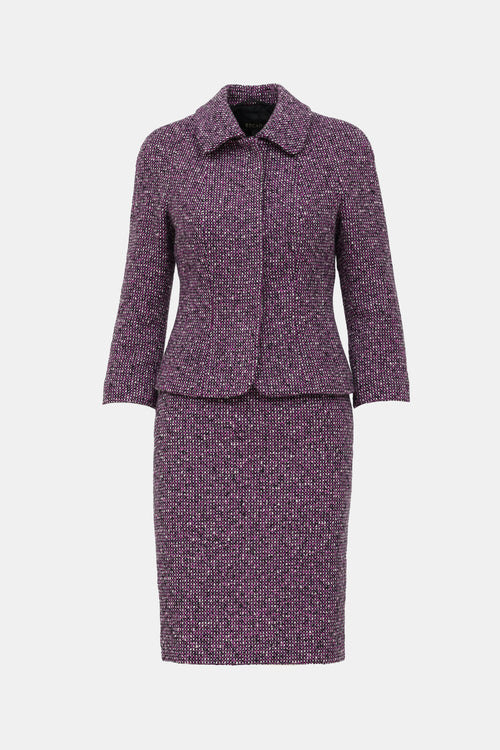 Escada Woven Wool Co-Ord Set