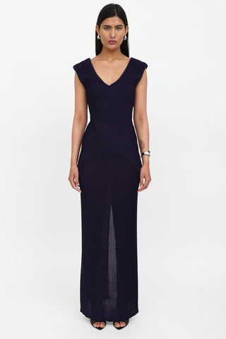 Holt Renfrew Knit Ribbed Dress