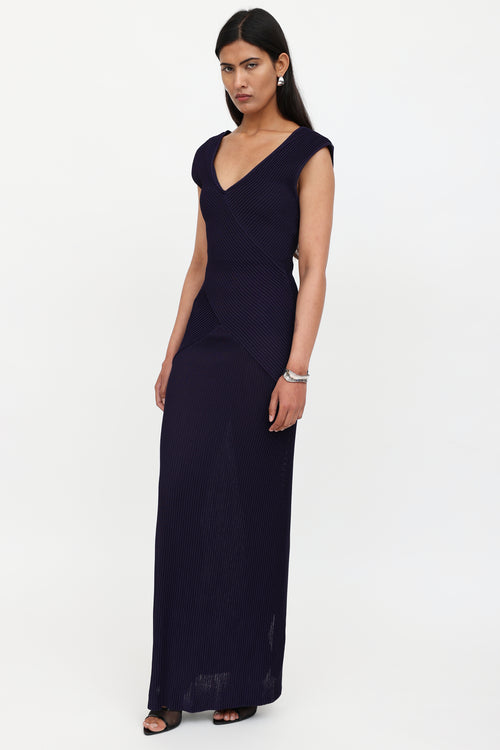 Holt Renfrew Knit Ribbed Dress