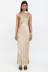 VSP Archive Velvet Pattern Dress